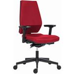 Powerton Ergo Sima, kancelárske ergonomické kreslo, červené