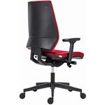 Powerton Ergo Sima, kancelárske ergonomické kreslo, červené