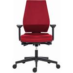 Powerton Ergo Sima, kancelárske ergonomické kreslo, červené