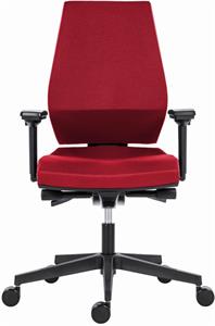 Powerton Ergo Sima, kancelárske ergonomické kreslo, červené