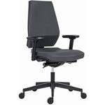 Powerton Ergo Sima, kancelárske ergonomické kreslo, sivé