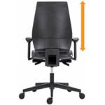 Powerton Ergo Sima, kancelárske ergonomické kreslo, sivé