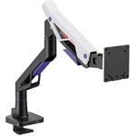 Powerton Ergo Strynx, polohovateľný držiak pre monitor, 24"- 57", bielo-čierny