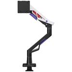 Powerton Ergo Strynx, polohovateľný držiak pre monitor, 24"- 57", bielo-čierny