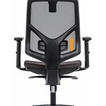 Powerton Ergo Tina, kancelárske ergonomické kreslo, čierne