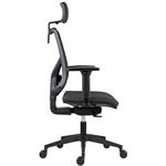 Powerton Ergo Tina, kancelárske ergonomické kreslo, sivé