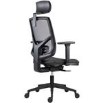 Powerton Ergo Tina, kancelárske ergonomické kreslo, sivé