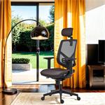 Powerton Ergo Tina, kancelárske ergonomické kreslo, sivé