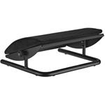 Powerton Ergo Uluna, podložka pod nohy, odnímateľný mäkký vankúš, čierna