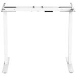 Powerton Ergo Uno, rám stola, elektricky nastaviteľná výška, biely