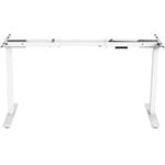Powerton Ergo Uno, rám stola, elektricky nastaviteľná výška, biely