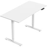 Powerton Ergo Uno, rám stola, elektricky nastaviteľná výška, biely