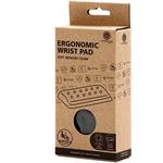 Powerton Ergoline Dark Edition, podložka pod zápästie, ergonomická, sivá