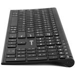 Powerton LIFE UltraSlim, bezdrôtová klávesnica, CZ/SK, čierna