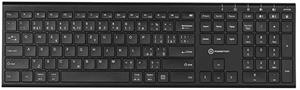 Powerton LIFE UltraSlim, bezdrôtová klávesnica, CZ/SK, čierna