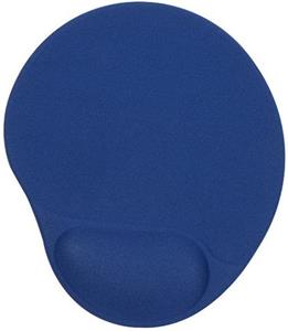 Powerton podložka pod myš, ergonomická, gélová, modrá
