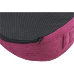 Powerton podsedák pod zadok, ergonomický, pamäťová pena, červený