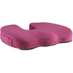 Powerton podsedák pod zadok, ergonomický, pamäťová pena, červený