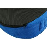 Powerton podsedák pod zadok, ergonomický, pamäťová pena, modrý