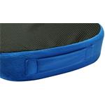Powerton podsedák pod zadok, ergonomický, pamäťová pena, modrý
