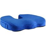 Powerton podsedák pod zadok, ergonomický, pamäťová pena, modrý