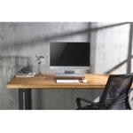 Powerton podstavec pod monitor, minimalistický, hliník, strieborný