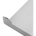 Powerton podstavec pod monitor, minimalistický, hliník, strieborný