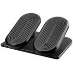 Powerton podstavec pod nohy, fitness stepper, čierny
