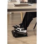 Powerton podstavec pod nohy, fitness stepper, čierny