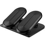 Powerton podstavec pod nohy, fitness stepper, čierny