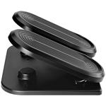Powerton podstavec pod nohy, fitness stepper, čierny
