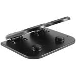 Powerton podstavec pod nohy, fitness stepper, čierny