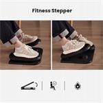 Powerton podstavec pod nohy, fitness stepper, čierny