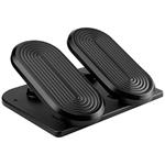 Powerton podstavec pod nohy, fitness stepper, čierny