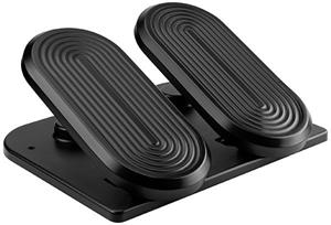 Powerton podstavec pod nohy, fitness stepper, čierny