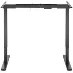 Powerton rám stola, elektricky nastaviteľná výška, čierny