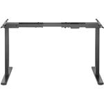 Powerton rám stola, elektricky nastaviteľná výška, čierny