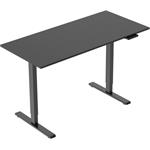 Powerton rám stola, elektricky nastaviteľná výška, čierny