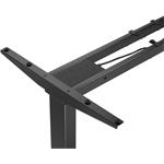 Powerton rám stola, elektricky nastaviteľná výška, čierny