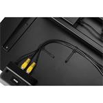 Powerton rám stola, elektricky nastaviteľná výška, čierny