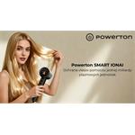 Powerton SMART IONAI, plazmový fén na vlasy s ionizáciou a AI, ružový