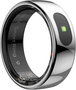 Powerton Smart Ring Pro, inteligentný prsteň, veľkosť 12, strieborný