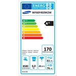 práčka Samsung WF60F4E0W2W spredu plnená