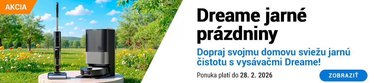 Prázdninové ceny s Dreame