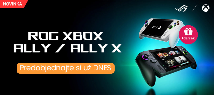 Predobjednaj ASUS ROG Ally / Ally X a získaj darček + dopravu zdarma!