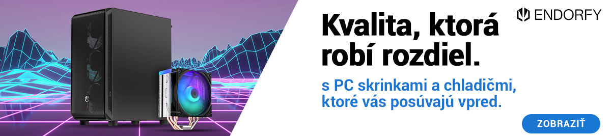 Prémiové skrinky a výkonné chladiče Endorfy