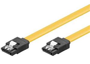 PremiumCord 0,5m SATA 3.0 datový kabel  1.5GBs / 3GBs / 6GBs, kov.západka