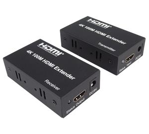 PremiumCord 4K HDMI extender na 100m cez jeden kábel Cat5e/Cat6