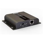 PremiumCord 4K HDMI extender na 120m cez LAN, over IP, HDBitT