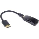 PremiumCord 8K@30Hz, 4K@120Hz adaptér HDMI na DisplayPort Female/Male s napájaním z USB